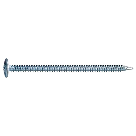 Midwest Fastener Self-Drilling Screw, #8 x 3 in, Zinc Plated Steel Truss Head Phillips Drive, 12 PK 931966